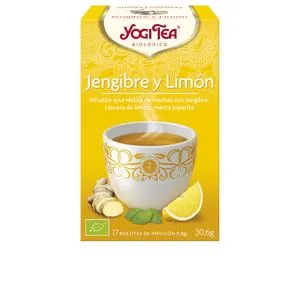 TÉ VERDE JENGIBRE Y LIMÓN infusión 17 x 1,8 gr