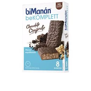 BE KOMPLETT barritas #chocolate crujiente 8 uds