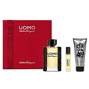 UOMO SALVATORE FERRAGAMO cofanetto 3 pz