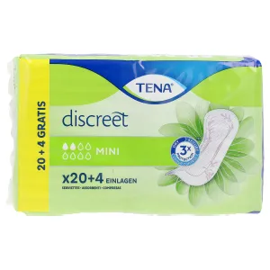 DISCREET compresa incontinencia mini 24 uds