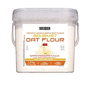 WEIDER GOURMET OAT FLOUR #white chocolate 1900 G