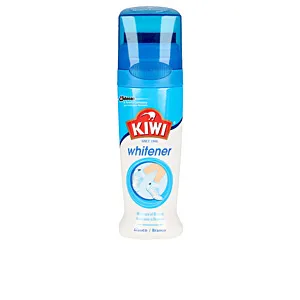 KIWI SHINE & PROTECT crema limpia zapatos #blanco 75 ml