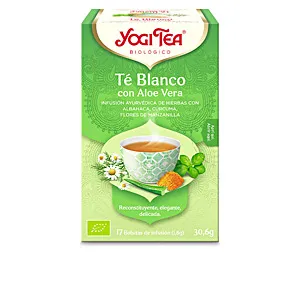 TÉ BLANCO con aloe vera 17 x 1,8 gr