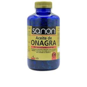 SANON aceite de onagra 450 cápsulas blandas de 640 mg