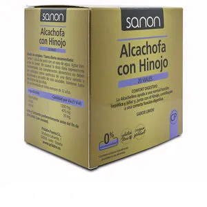 SANON alcachofa con hinojo 20 viales de 10 ml