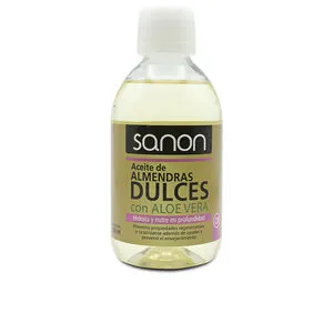 SANON aceite de almendras con aloe vera 250 ml