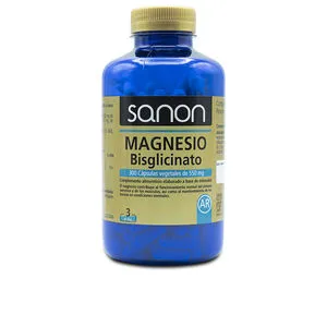 SANON magnesio bisglicinato 300 cápsulas vegetales de 550 mg