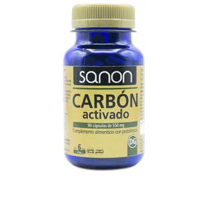 SANON carbón activado 90 cápsulas 550 mg