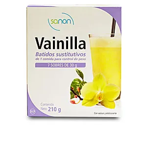 SANON BATIDO SUSTITUTIVO sabor vainilla 7 sobres de 30 gr