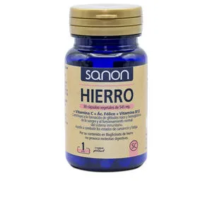 SANON hierro 30 cápsulas vegetales de 545 mg