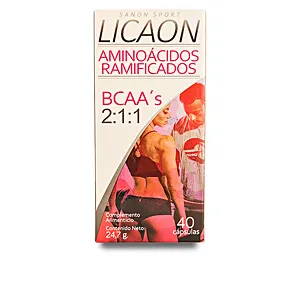 SANON SPORT LICAON aminoácidos ramificados BCCA´S 2:1:1 40 c