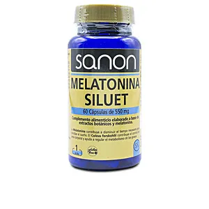 SANON melatonina siluet 60 cápsulas de 550 mg