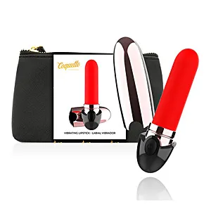 COQUETTE vibrating lipstick #negro/gold