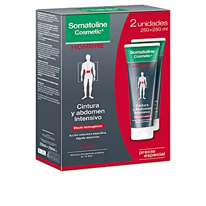 HOMBRE CINTURA & ABDOMEN REDUCTOR INTENSIVO cofanetto 2 x 250 ml