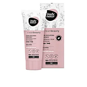 CLEAN BEAUTY crema depilatoria hidratante cuerpo 200 ml