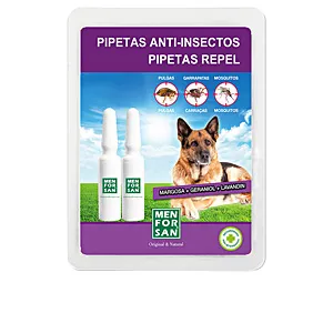 PIPETAS perro ant-insectos 2 uds