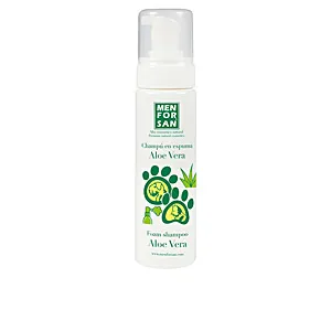 CHAMPÚ PERROS Y GATOS en espuma con aloe vera 200 ml