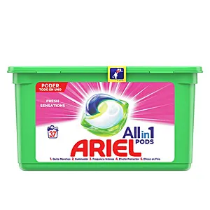 ARIEL PODS SENSACIONES 3en1 detergente 37 cápsulas