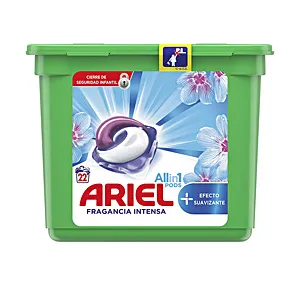 ARIEL PODS SUAVIZANTE 3en1 detergente 22 cápsulas