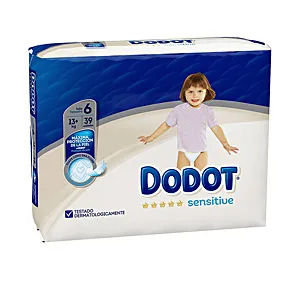 DODOT SENSITIVE T6 pañales +13 kg 39 uds