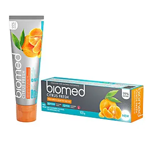 BIOMED CITRUSFRESH dentífrico 100 gr