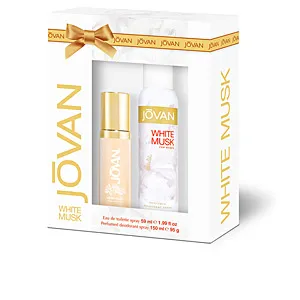 JOVAN MUSK WHITE WOMAN cofanetto 2 pz