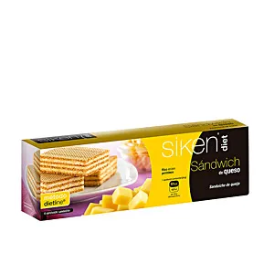 SIKEN DIET sandwich queso 6 uds