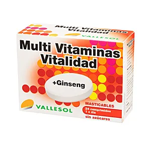 MULTIVITAMINAS ginseng 24 comprimidos