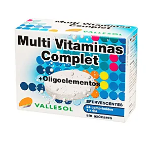 MULTIVITAMINAS COMPLET + oligoelementos efervescentes 24 com