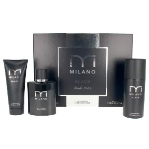 MILANO BLACK cofanetto 3 pz