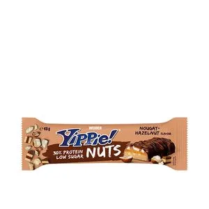 YIPPIE! nuts bar #nougat-hazelnut 45 gr