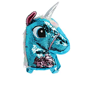 MOCHILA LENTEJUELAS unicornio 1 pz