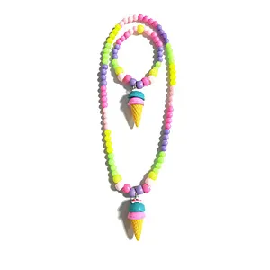 COLLAR CON PULSERA HELADO cofanetto 2 pz