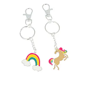 LLAVEROS UNICORNIO-ARCOIRIS BFF cofanetto 2 pz