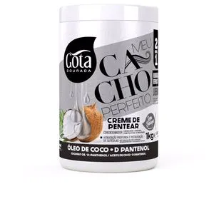 MEU CACHO PERFEITO aceite de coco crema de peinado 1000 gr