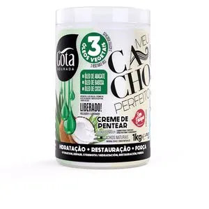 MEU CACHO PERFEITO 3 aceites vegetales crema de peinado 1000