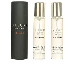 ALLURE HOMME SPORT eau de toilette vaporizzatore e due ricariche 3 x 20 60 ml