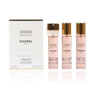 COCO MADEMOISELLE eau de parfum twist & spray 3 ricariche x 20 ml