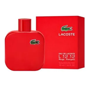 EAU DE LACOSTE L.12.12 ROUGE POUR HOMME eau de toilette vaporizzatore 100 ml