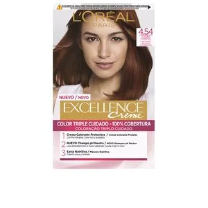 EXCELLENCE Creme tinte #4,54 castaño caoba cobrizo