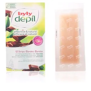 DEPIL bandas corporales chocolate 12 uds