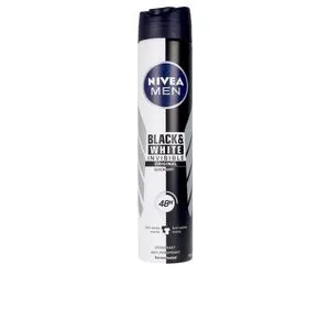 MEN BLACK & WHITE INVISIBLE deodorante vaporizzatore 200 ml