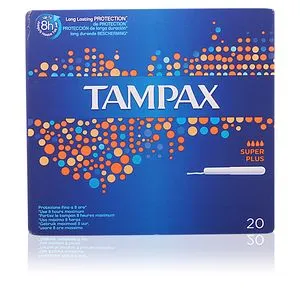 TAMPAX SUPER-PLUS tampón 20 uds