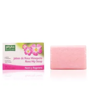 PHYTO NATURE pastilla jabón rosa mosqueta 120 gr