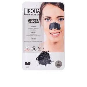 DETOX CHARCOAL BLACK nose strips 5 uds