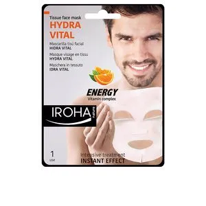 MEN TISSUE FACE MASK hydra vital vitamin C 1 use