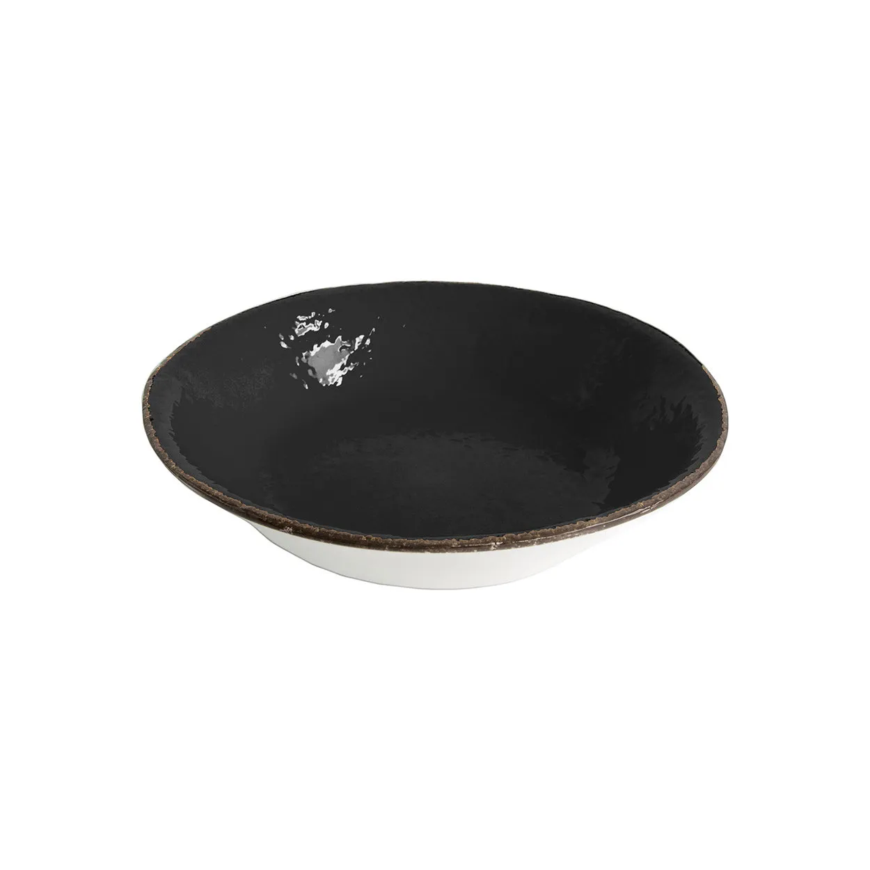 Preta nero insalatiera cm.26 ceramica