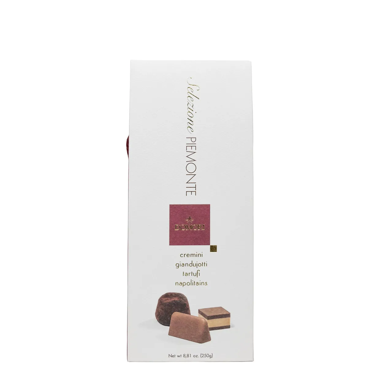 Selezione Piemonte - Cremini, Giandujotti, Tartufi, Napolitains 250 gr