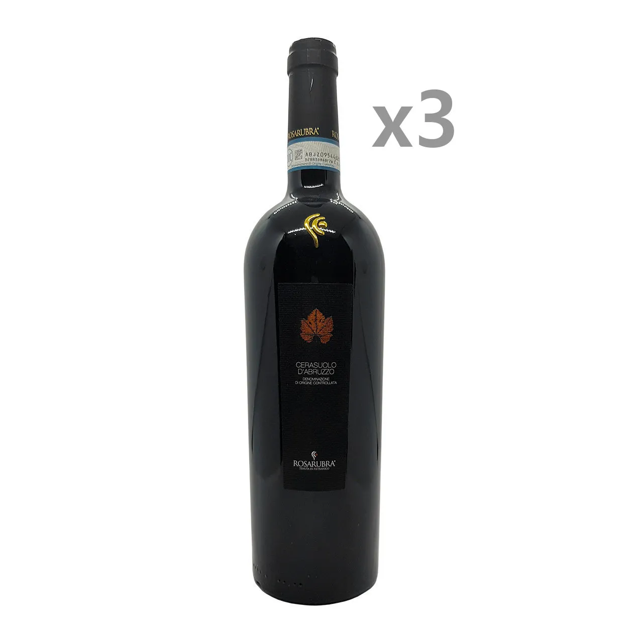3 bottiglie - Cerasuolo d’Abruzzo Doc 2020