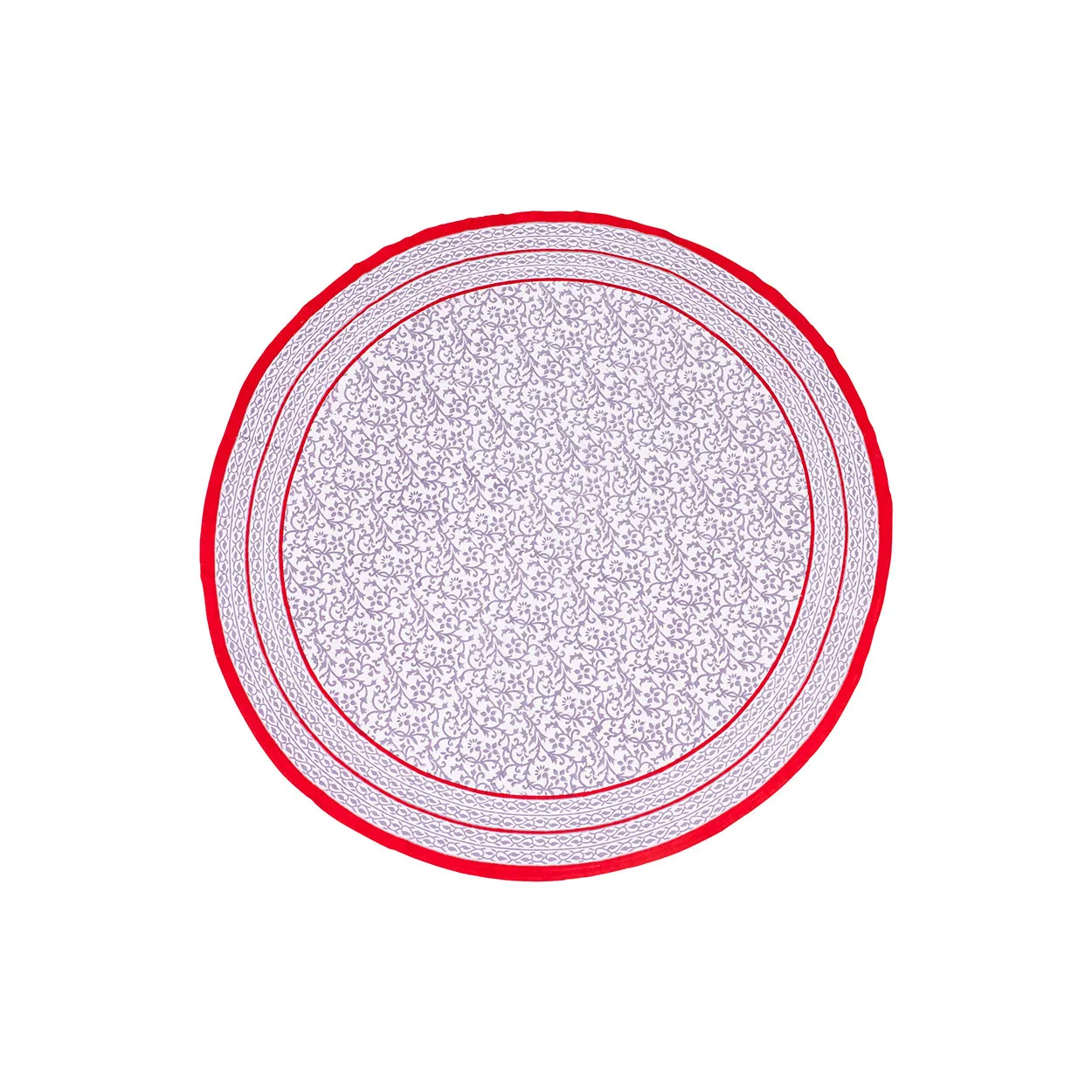 Tovaglia rotonda Sacher diametro 180, rossa
